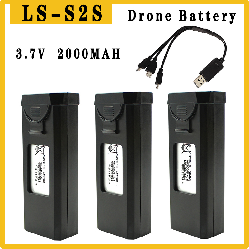 Drone Power Bank - Drone S2S Original baterai 3.7V 2000mAh