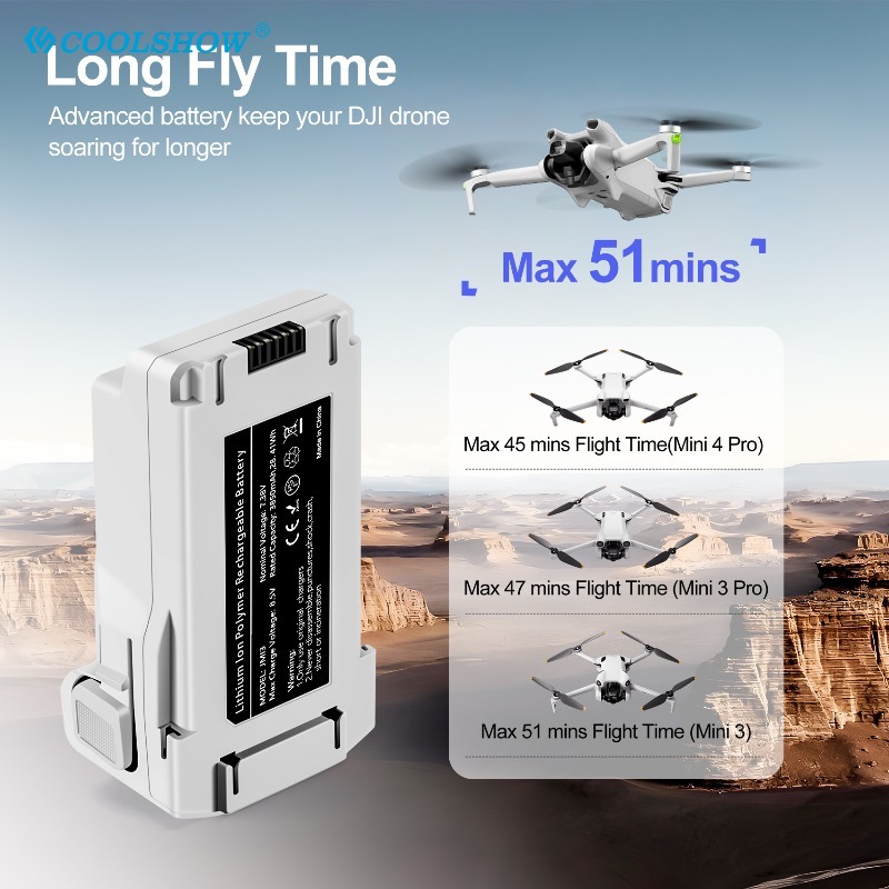 Baterai untuk DJI MINI 3 PRO D - Drone Charging Hub ulasan dan harga